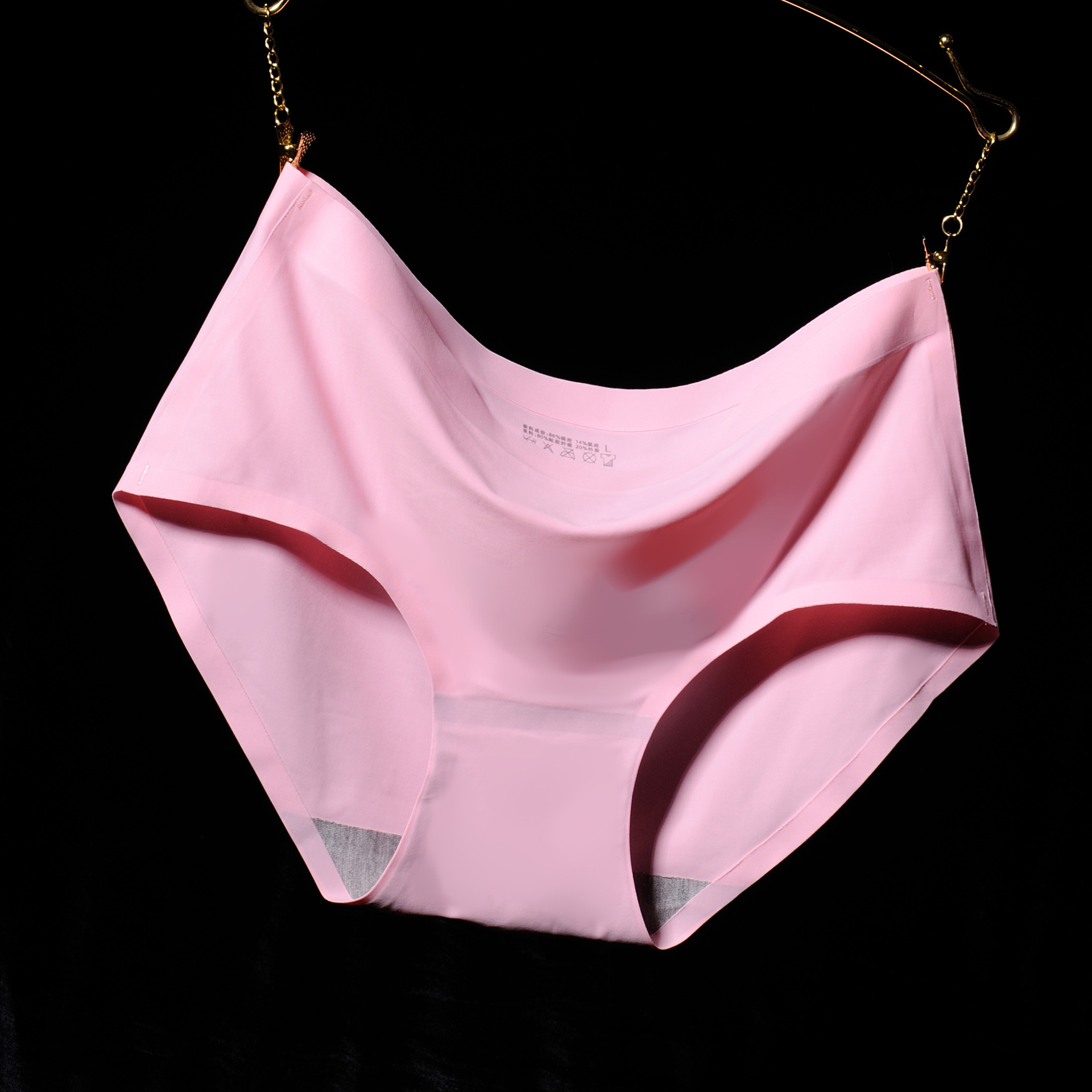 Picture of Ekeli soft seamless underwear women's ice silk underwear women's one piece waist large size foreign trade wholesale ladies briefs