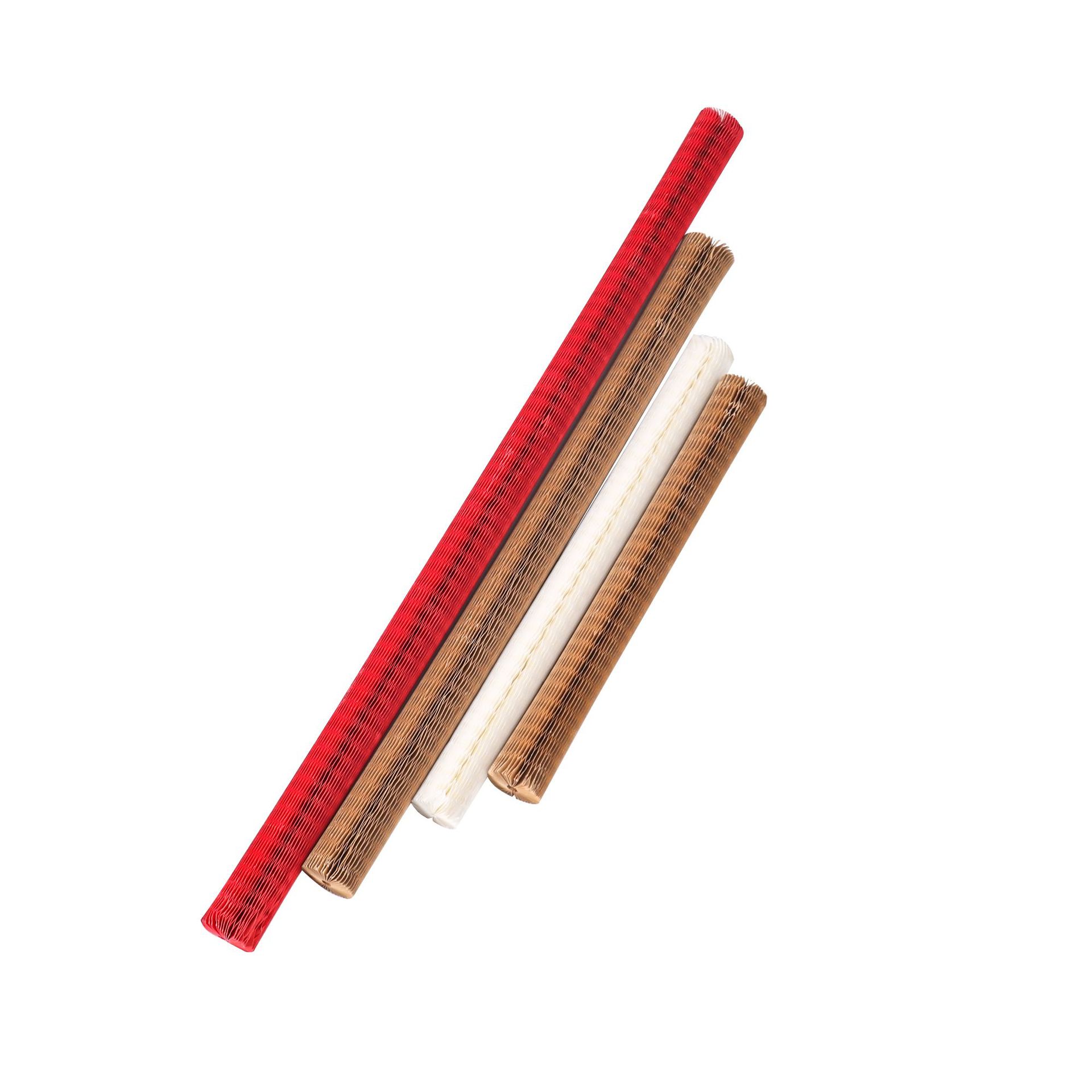 Picture of Protective Cover Red Wine Ceramic Honeycomb Paper Buffer Fragile Honeycomb Paper Cross-Border Fully Degradable Kraft Paper Manufacturer Wholesale