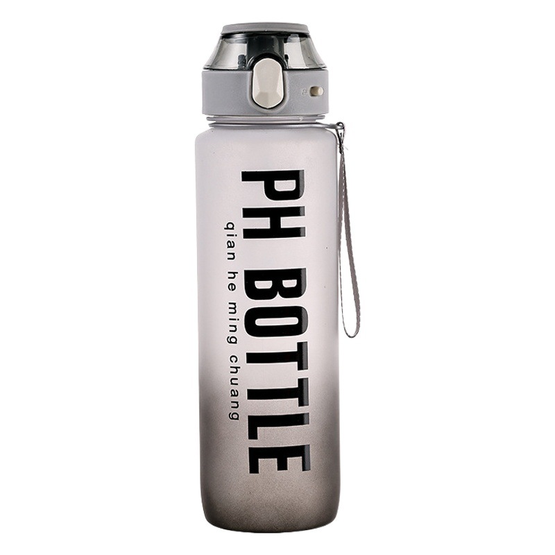 Gradient kettle Amazon cross-mirror e-commerce gradient frosted 1000ml large capacity fitness portable sports kettle