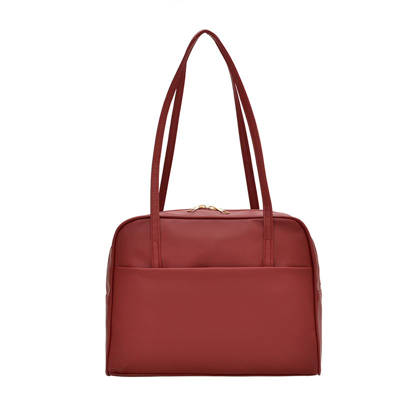 Picture of Korean Style Large Capacity Shoulder Bag Women Autumn 2024 New Retro Underarm Bag Simple Style Large Capacity Tote Bag