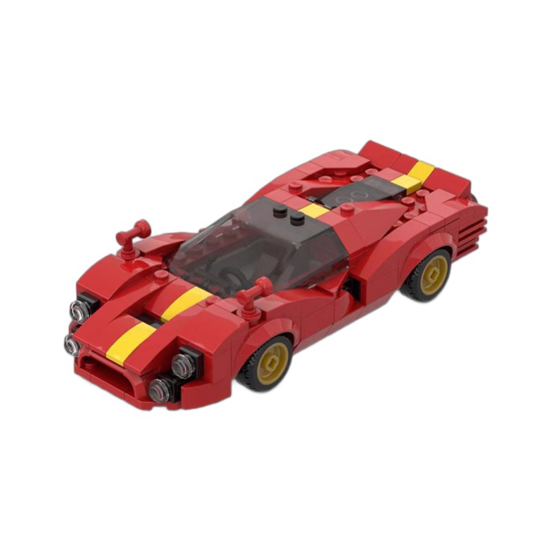 Picture of Compatible with Lego MOC-101795 Ferrari 330 P4 boy toy racing building blocks car assembly model