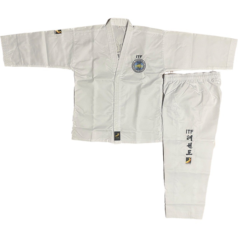ITF taekwondo clothing wholesale regular master accept custom embroidery printing