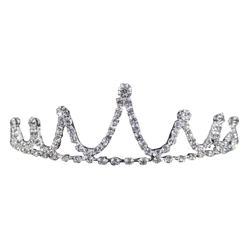 Manufacturers recommend Korean children's headband bridal rhinestone headdress Korean style wedding dress claw chain Accessories Wholesale