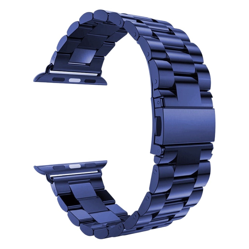 For Apple watch Apple three beads stainless steel strap Iwatch smart strap 38/40/42/44mm