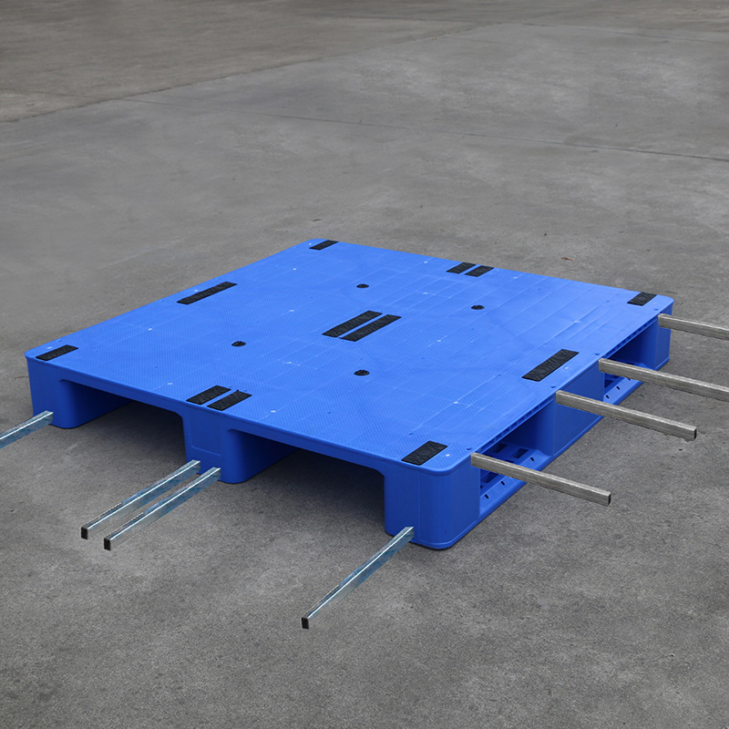 Picture of Manufacturers plastic pallet 1210 flat Sichuan shelf pallet card pallet cushion warehouse pallet moisture-proof storage logistics pallet