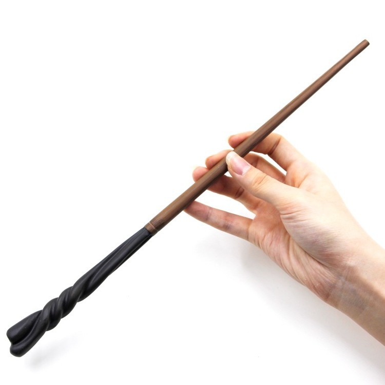 Picture of Harry Magic Wand Hermione Magic Wand Dumbledore cos Props Halloween Metal Core in stock Bare Wand