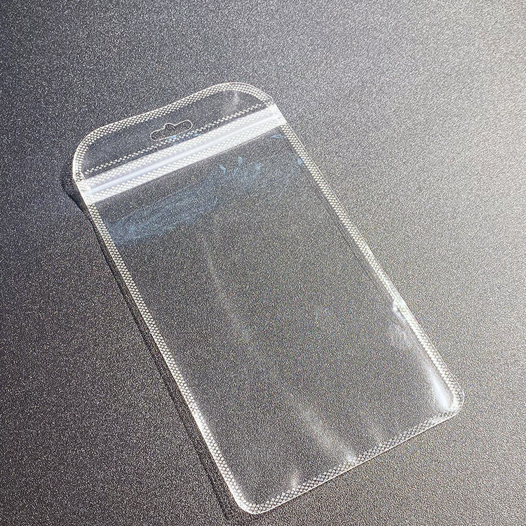Picture of 11*21 thickened nail drill acrylic box plastic bag in stock double-sided transparent ziplock bag transparent lock pocket