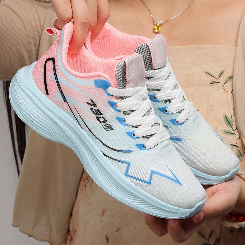 sneaker women's summer new breathable mesh Korean fashion casual shoes couples marathon running shoes wholesale