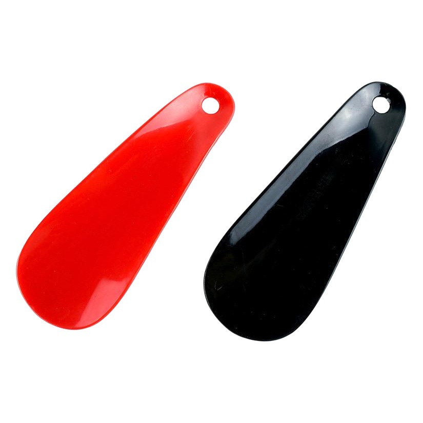 Shoehorn wholesale 11CM plastic shoehorn hotel portable shoe lift shoe pump
