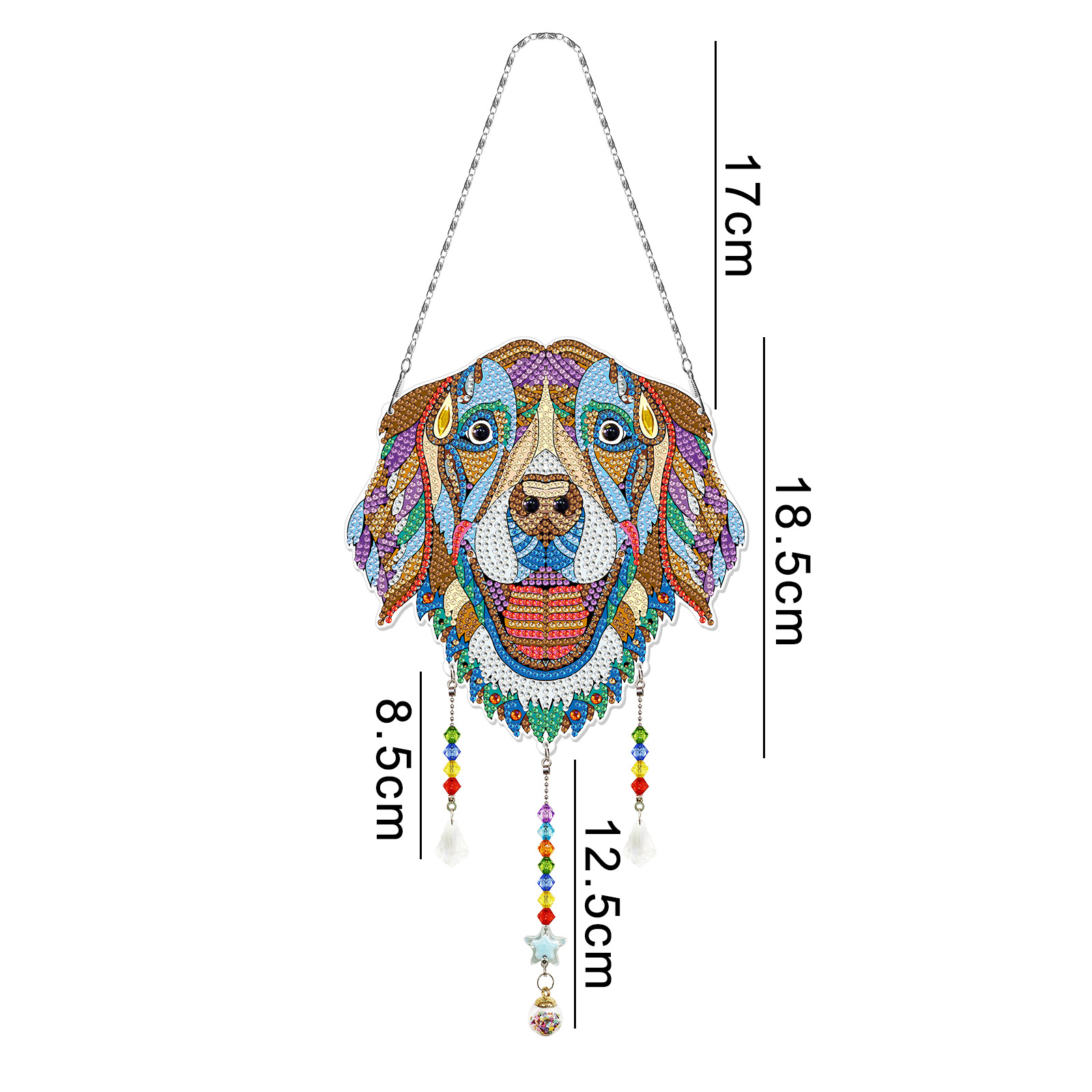 Picture of Diamond Painting Peripheral DIY Hanging Brand Handmade Diamond Embroidery Pvc Hanging Painting Beaded Decorative Painting Can Be Distributed and Wholesale