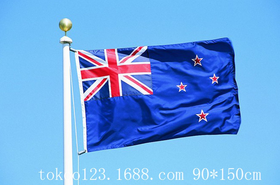 F957 Digital 90 * 150cm 3 * 5ft New Zealand Flag New Zealand Flag