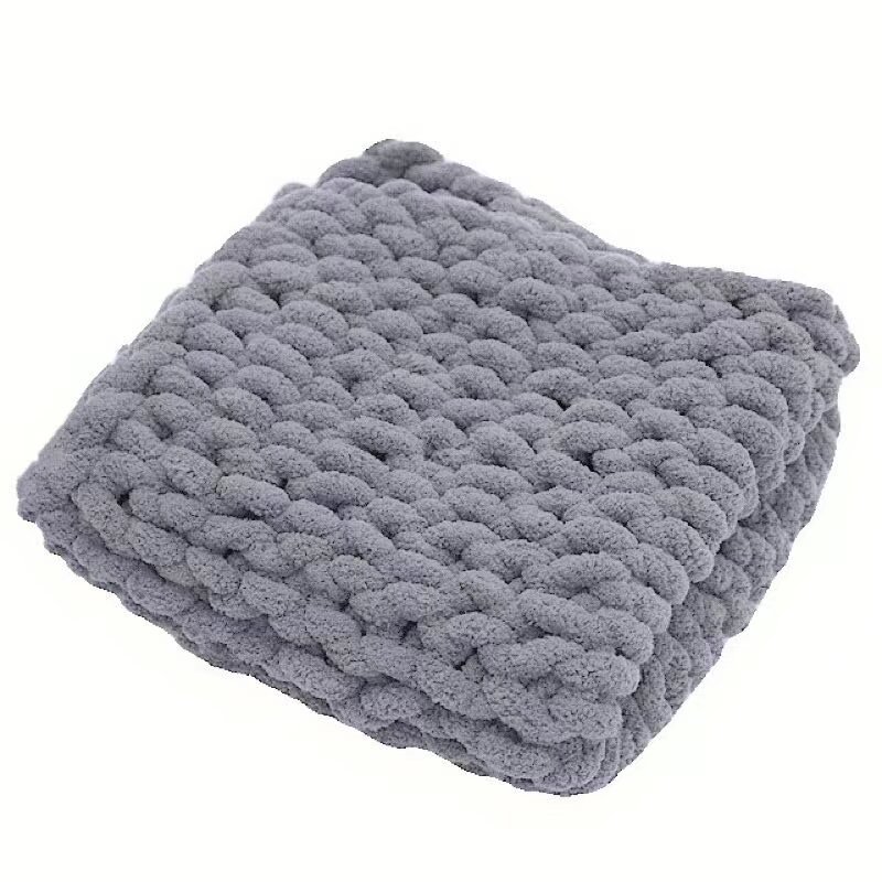 Picture of Cat Tail Yarn Icelandic Wool Thick Line Slippery Line Extra Thick Ice Strip Wool Scarf Cap Sub-line Baby Line Half Jin