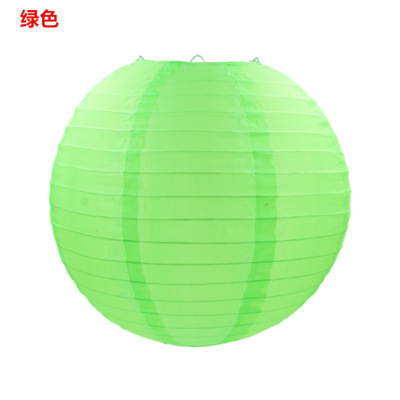 Picture of Color Cloth Outdoor Cloth Lantern Waterproof Round Lantern Silk Cloth Folding Cloth Lantern Wedding Festival Mid-Autumn Decoration