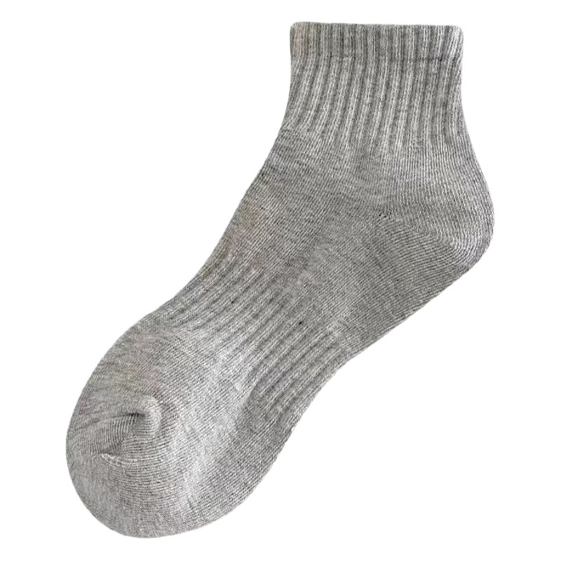168 Needle Socks for Women Ins Trendy Versatile Men's Mid-Tube All-Season Men's Student Sports White Socks Couple Socks
