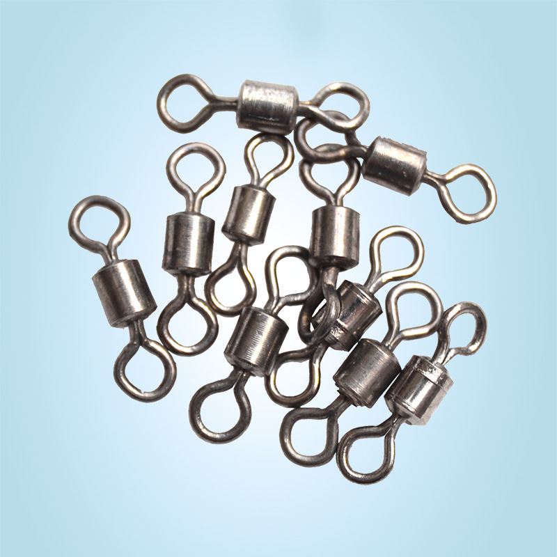 Picture of American-style swivel eight-ring fishing accessories 8-ring main line connector swivel fishing gear fishing supplies