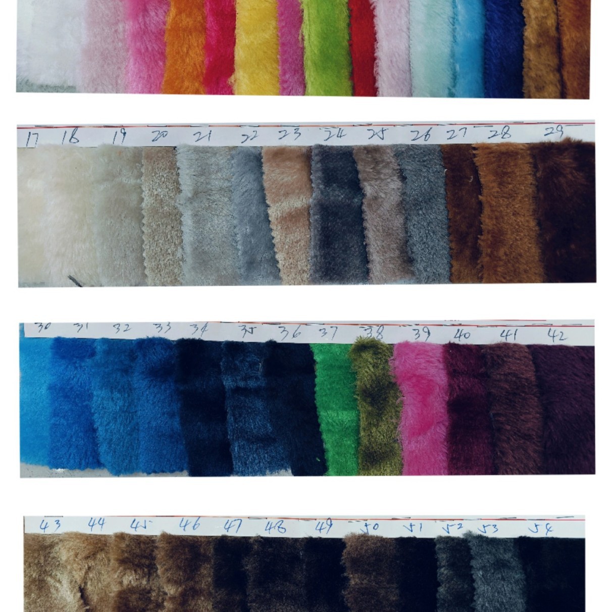 in stock 6.8.10mm flat wool polyester wool cut loop velvet new rabbit fur plush fabric flannel fabric