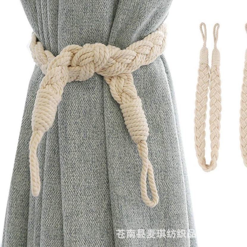 Curtain Strap Strap Strap Strap Twist Braid Handmade Braid Curtain Accessories Strap Modern Simple Curtain Strap