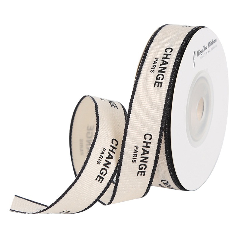 Light Luxury Plain Polyester Cotton Ribbon Ribbon diy Handmade Clothing Ribbon Ribbon Packaging Gift Flower Cake Decoration