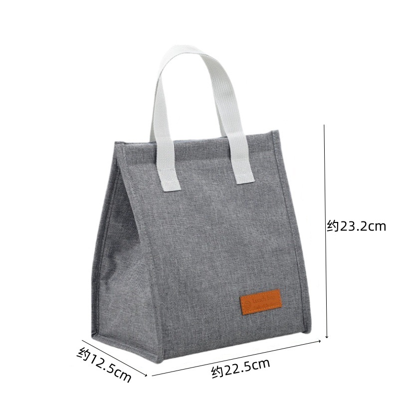 Picture of Large Thickened Lunch Box Bag for Office workers with Meal Lunch Bag Student Portable Insulation Bag Lunch Box Bag Waterproof Preservation Bag