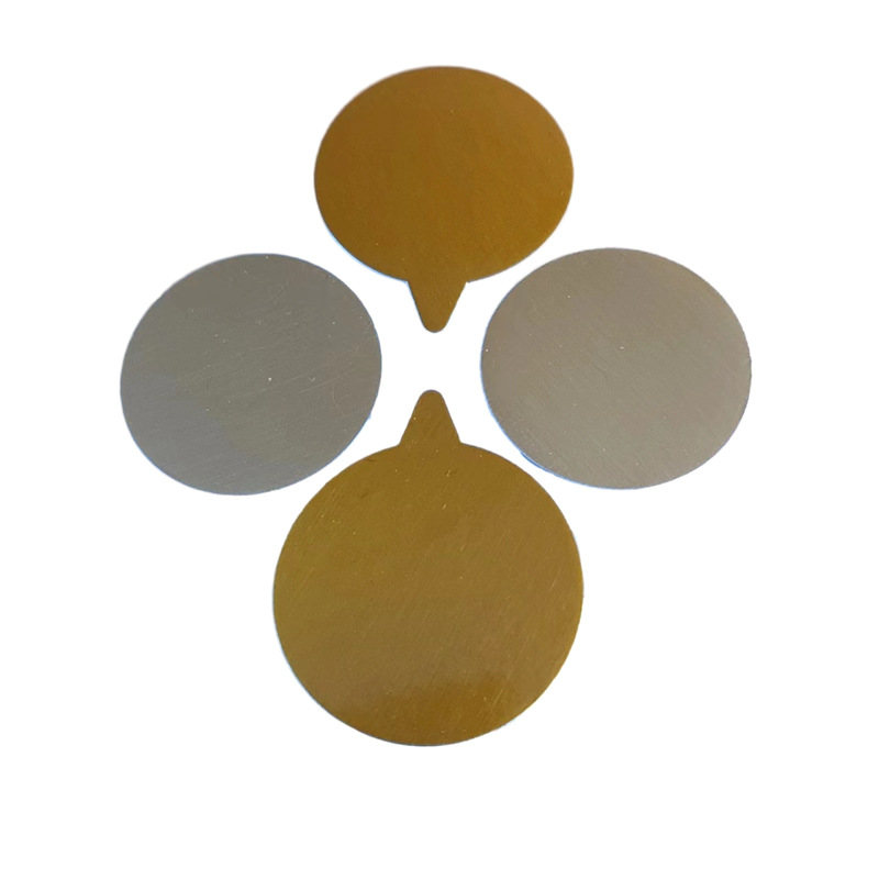 Picture of Wholesale Electromagnetic Induction Aluminum Foil Sealing Film 28mm with Ears for Oil and Honey Plastic Bottles, New Sealing Material