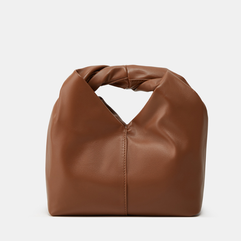 Cloud Bag Women's Handbag Underarm Bag French High-end Pleated Corner Bag Soft Leather Shoulder Small Crowd Dumpling Bag