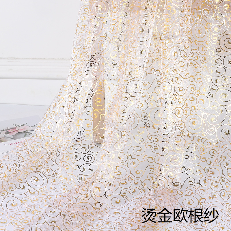 European Pattern Bronzing Organza Candy Bag Princess Aisha Skirt Toy Accessories Head Yarn Tutu Skirt Garment Accessories
