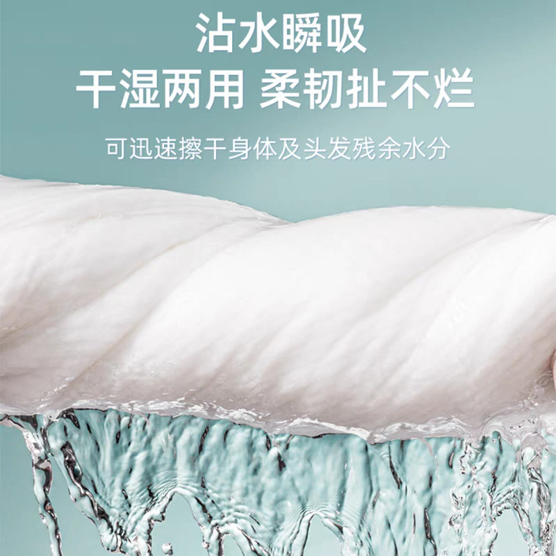 Picture of Disposable towel bath towel wholesale travel hotel hotel supplies cotton thickened bath towel suit