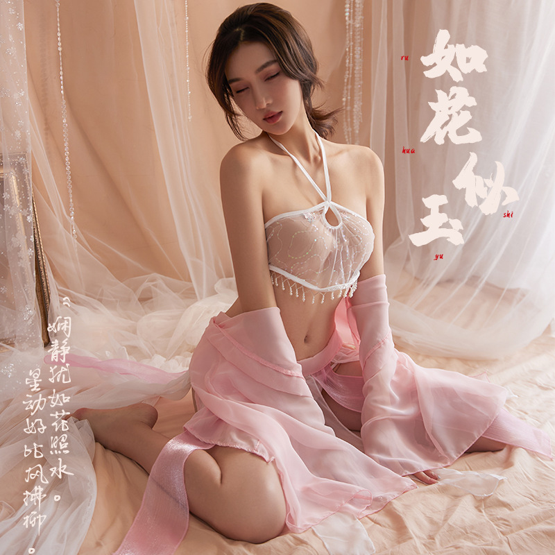 Sexy Lingerie, Ancient Style Han Dynasty, Chinese Valentine's Day Sexy Bellyband, Sexy Clothing, Cheongsam, Temptation, Sexy Uniform, Plus Size Women's Pajamas