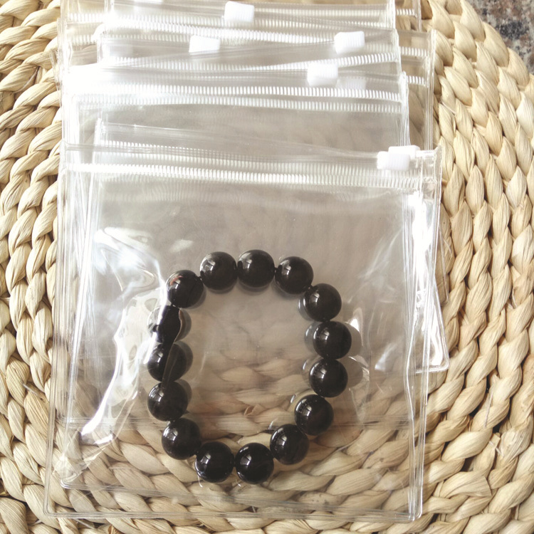 Picture of Manufacturer Wholesale Pvc Bag Jewelry Bag Transparent Zipper Bag Bracelet Jewelry Plastic Packaging Ziplock Bag Thickeneded Now