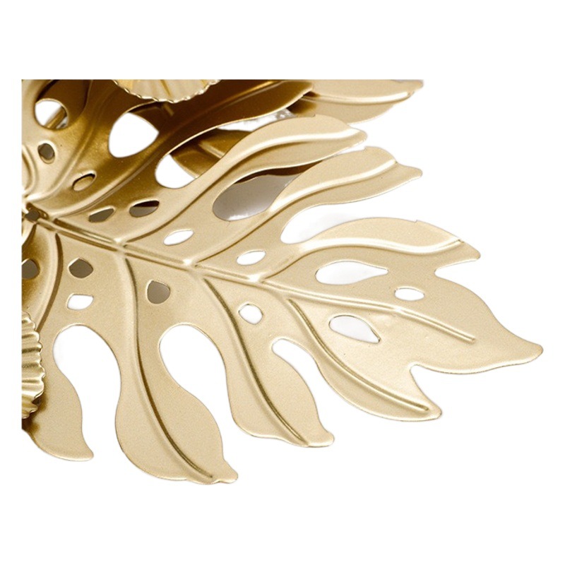 Nordic Light Luxury Wall Hanging Home Living Room Wall Decoration Creative Iron Wall Decoration New Chinese Metal Pendant