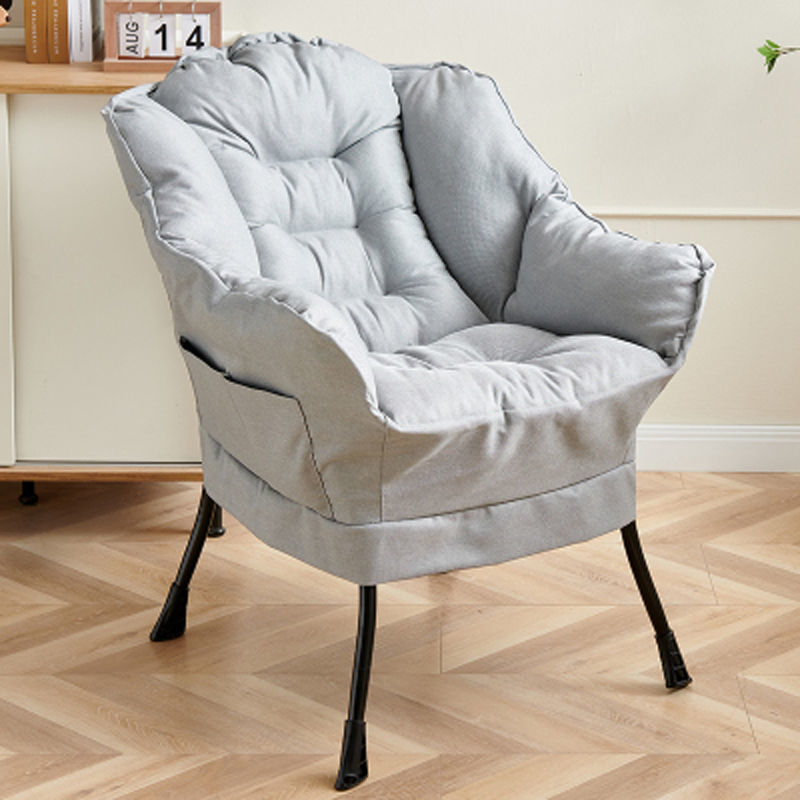 Picture of Lazy Sofa Single Chair College Student Dormitory Computer Chair Comfortable Balcony Small Sofa Soft Bedroom Backrest Recliner
