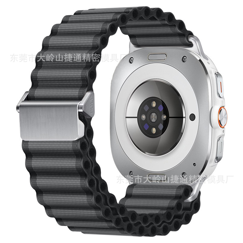 Picture of Suitable for Samsung Watch7/8Ultra Watch Strap Galaxy 47mm Wide Corrugated Sports Off-Road Nylon Strap