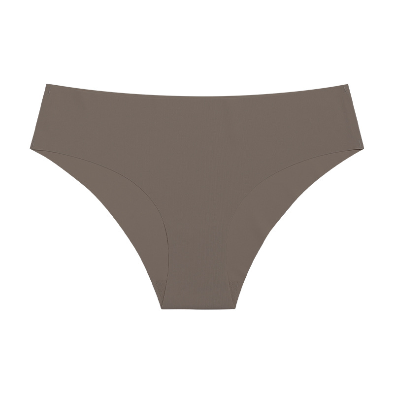 Picture of Cross-Border Seamless Ice Silk One-Piece Girls' Underwear European and American Large Size Pure Cotton Crotch Breathable Women's Briefs Wholesale