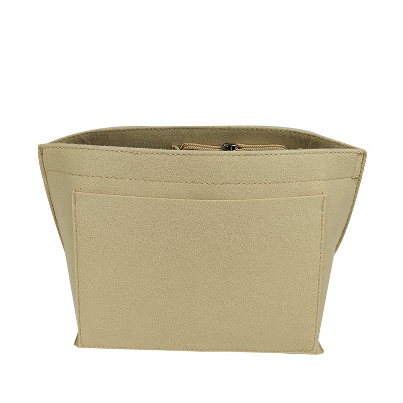 Picture of Amazon wholesale felt liner bag large capacity felt storage bag finishing bag felt dumplings cosmetic bag