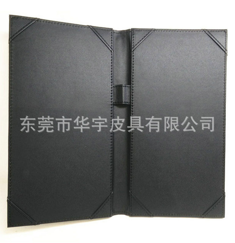 Picture of Factory supply batch voltage leather hotel restaurant Cafe menu clip menu clip point clip