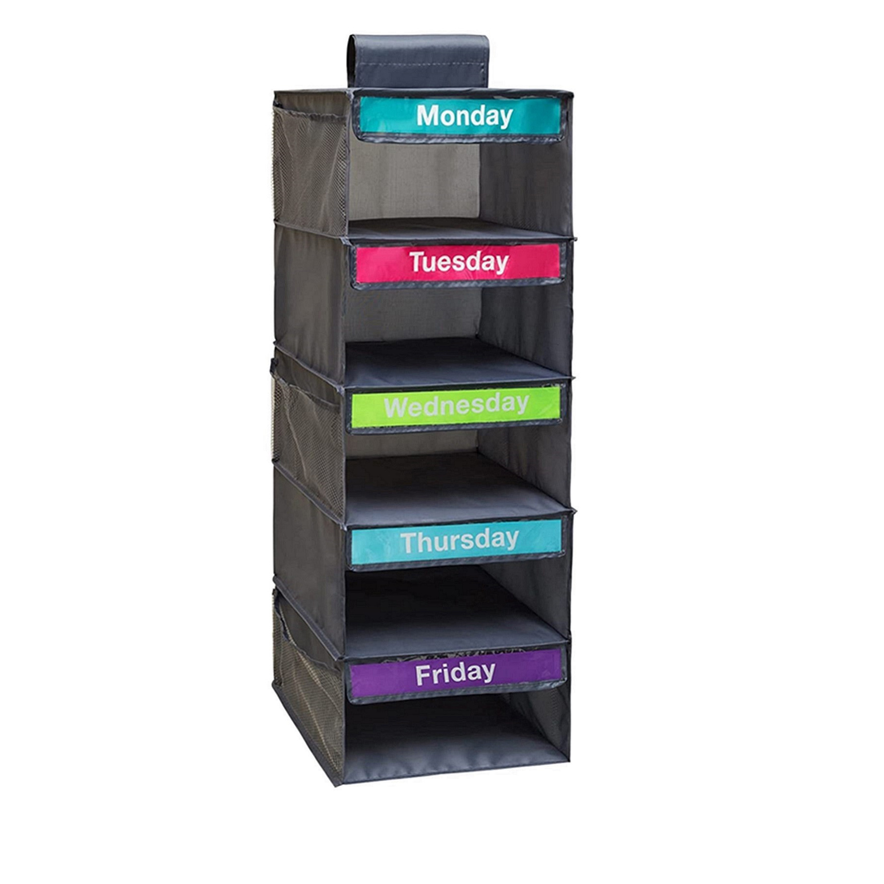 Picture of Weekly Hanging Bag with Ribbon Packaging, Cross-Border Hot Product, Amazon Hot Product, Foldable Storage Bag, Multi-Functional Organizing Hanging Bag