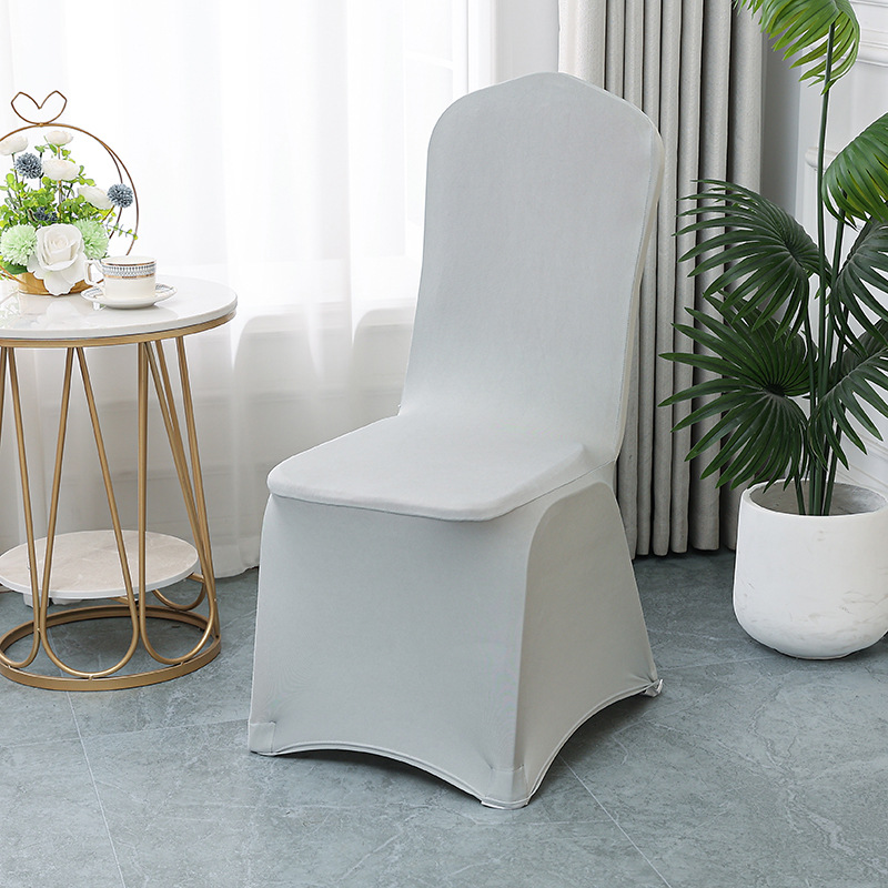 Picture of Elastic Chair Cover Thickened Hotel Chair Cover Wedding Banquet Hotel Wedding Universal Wedding Special All-inclusive