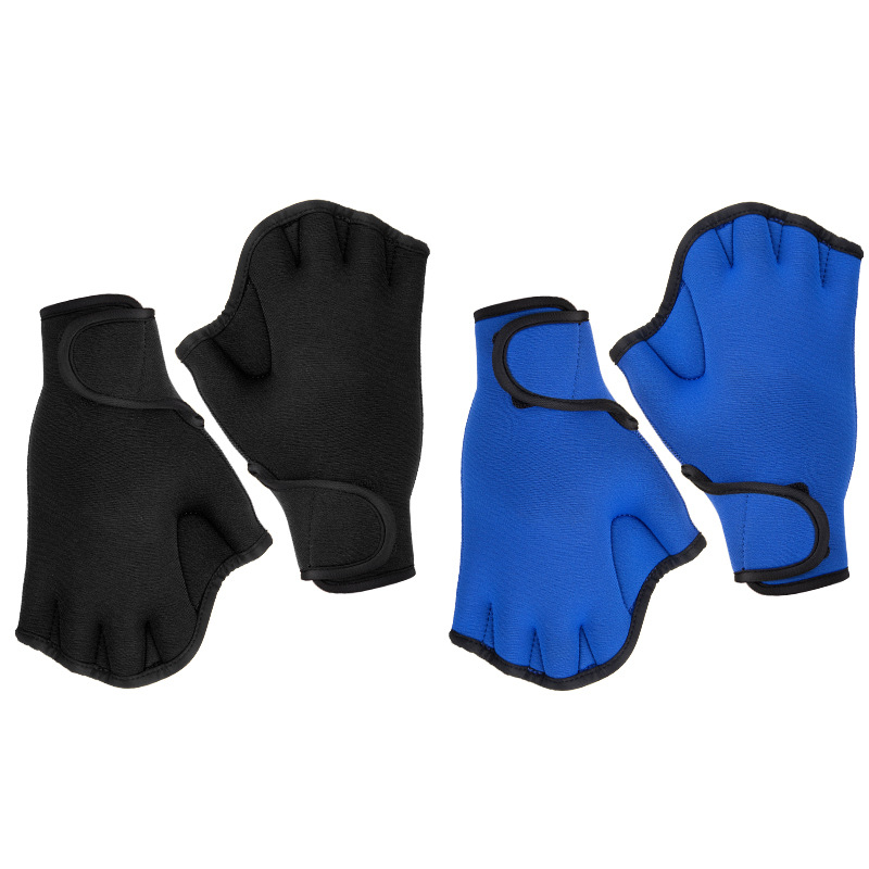 2mm Diving Fins Snorkeling Swimming Warm Anti-Thorn Waterproof Female Drifting Duck Paw Paddling Training Gloves for Men and Women