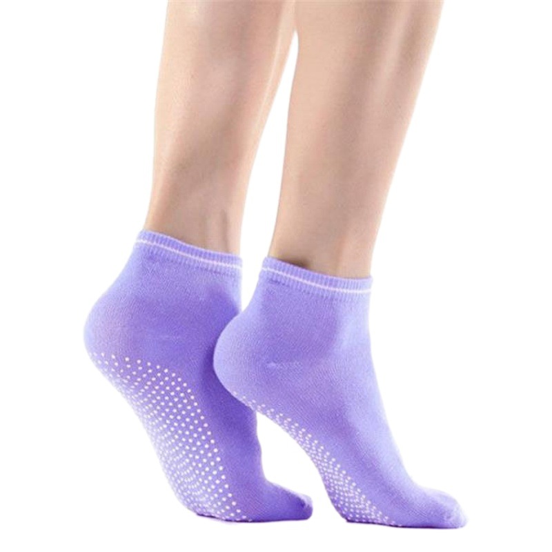 Women's non-slip socks yoga socks candy color dispensing sports boat Socks early education indoor non-slip floor socks trampoline socks