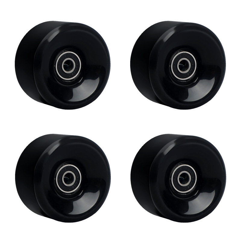 Picture of Double-row roller skates PU high elastic non-flashing wheels four-wheel Skates roller skates land surfboard wheels 6536