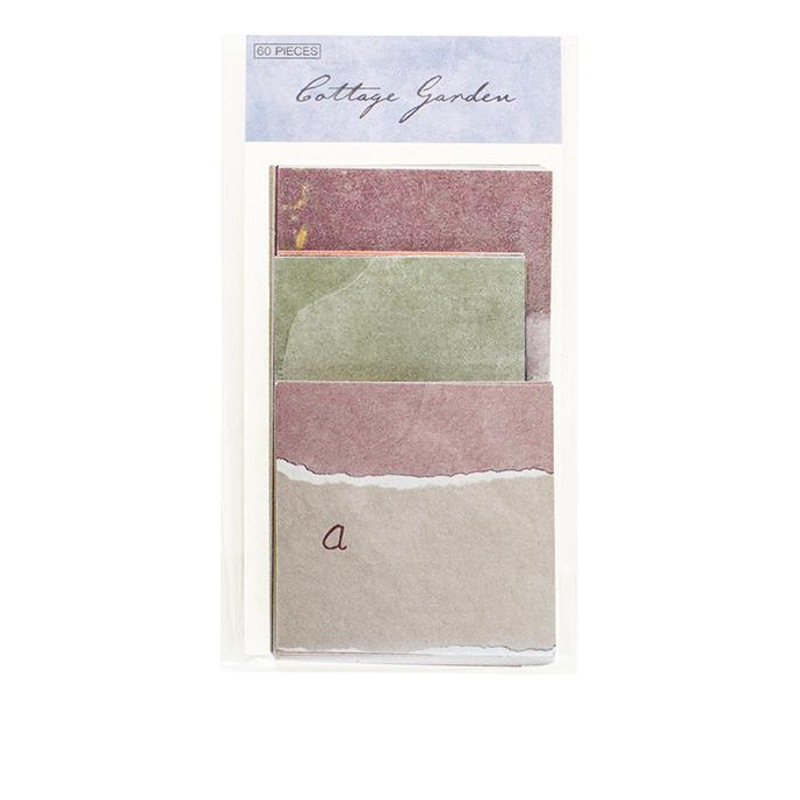 Yanji Village Garden Series Light Retro Creative Material Paper Diary Hand Account Decoration Background Collage Stickers