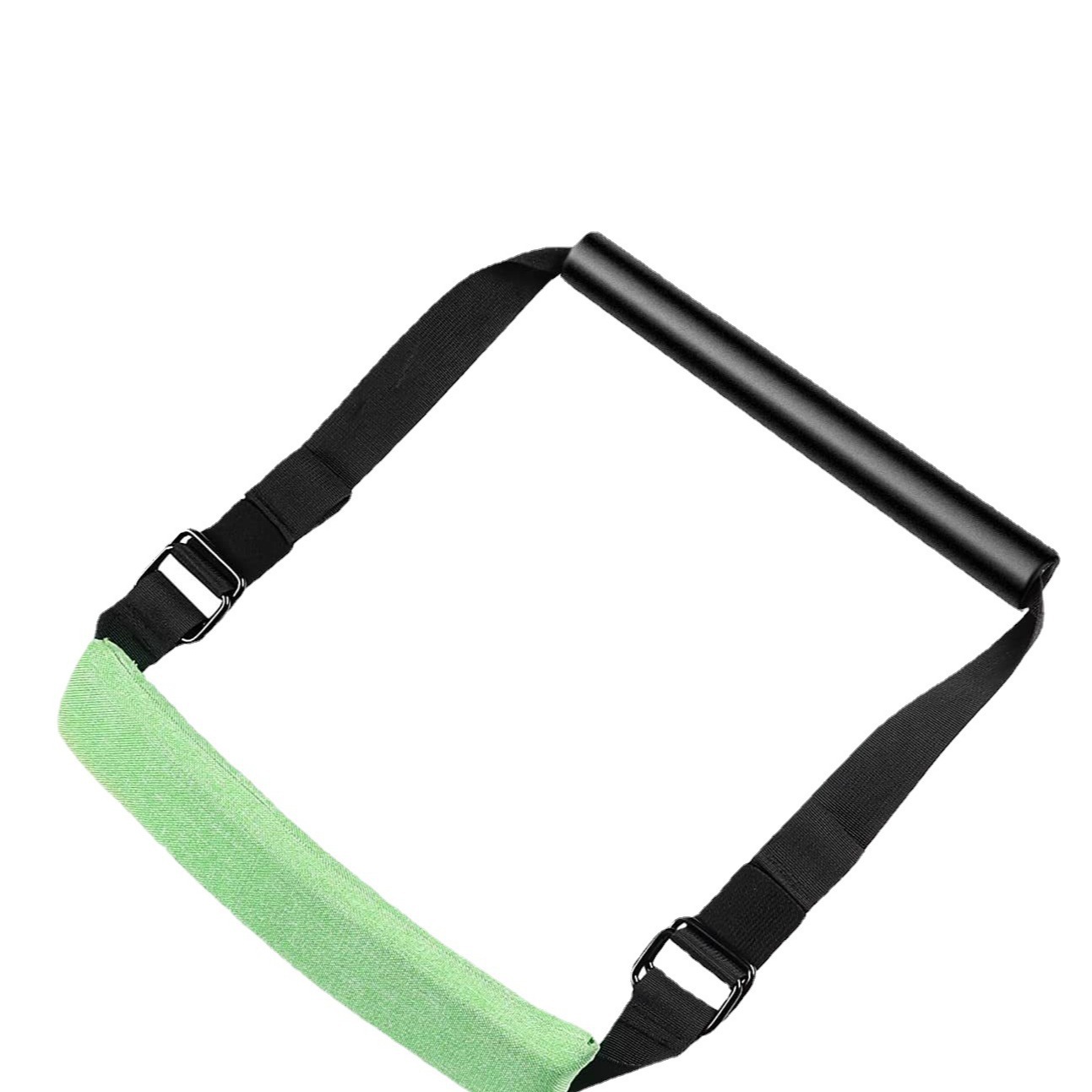 Picture of Sit-Up Assist Belt Abdominal Muscle Exerciser Adjustable Crunch Belt Kneeling Pad Push-Up Training Fitness Comfortable and Portable