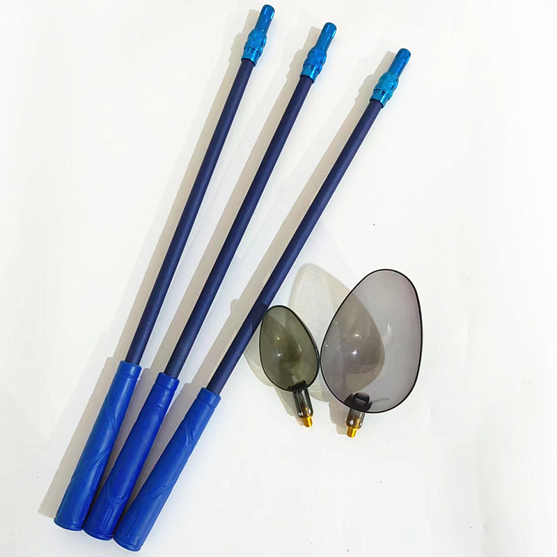 Carbon telescopic 2-section braiding Rod small braiding fishing rod fishing rod fishing spoon head Rod 8mm screw fishing gear Accessories Wholesale