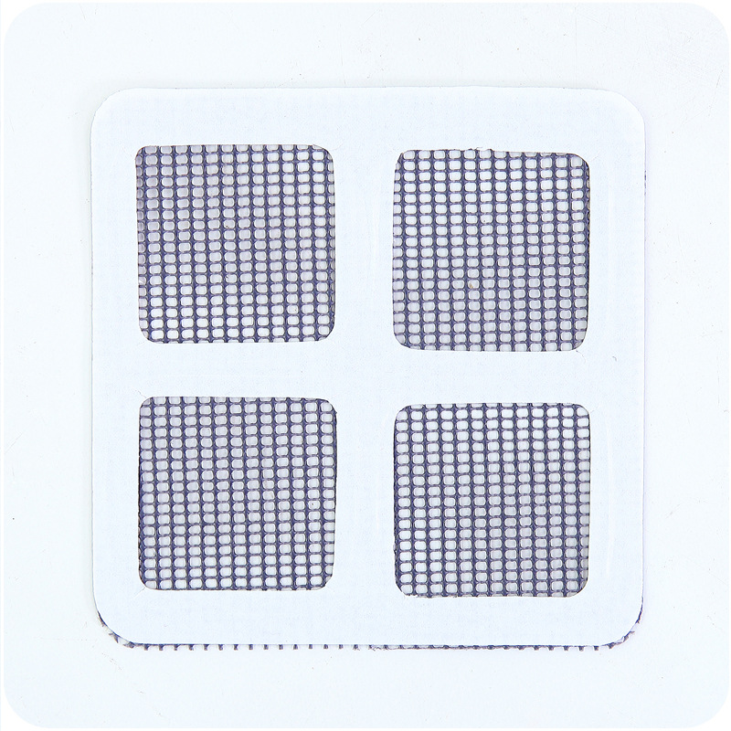 Picture of Screen window screen door repair subsidy door and window water hole mend seam anti-grain patch hole net window screen repair piece floor drain sticker