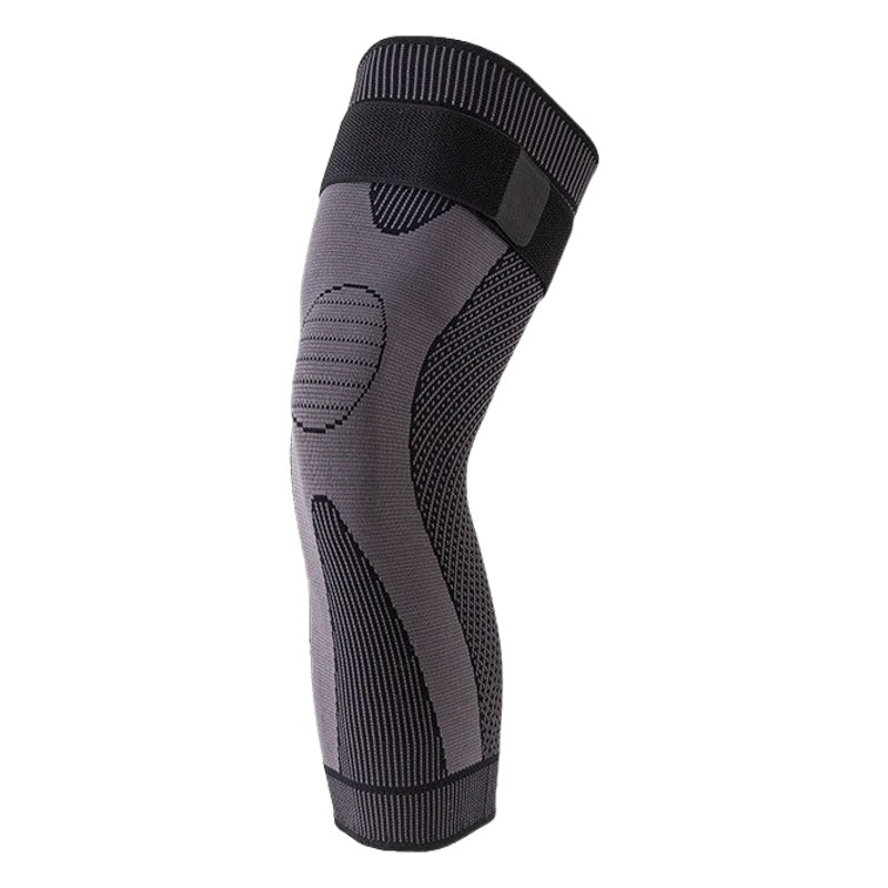 Cross-border Sports Knee Pad Long Strap Knee Pad Knitted Nylon Outdoor Sports Pressure Pad Basketball Knee Pad Long