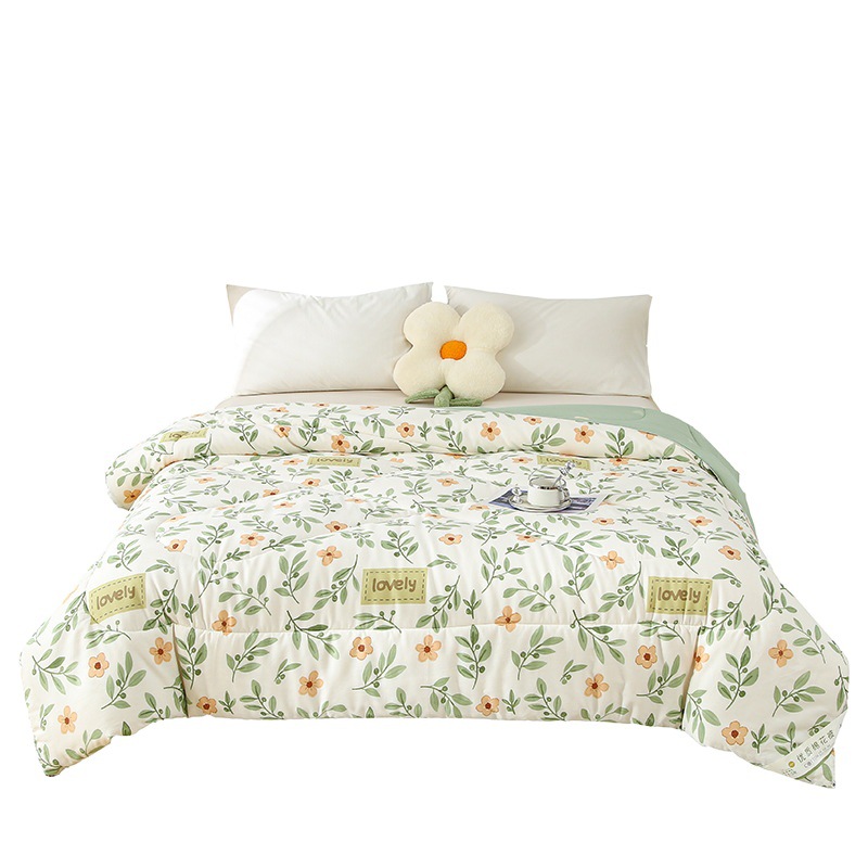 Xinjiang cotton quilt spring and autumn quilt core cotton household double winter quilt student dormitory floral cotton warm quilt