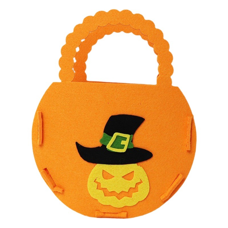 Ghost Festival children's gift candy bag Halloween props supplies wholesale Halloween tote bag non-woven bag