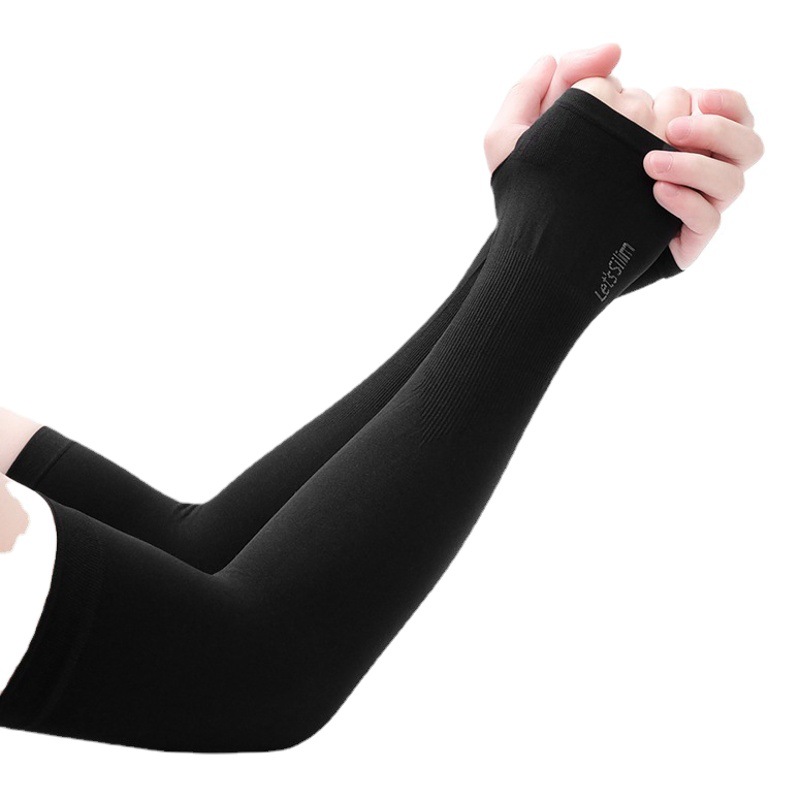 Ice sleeve Ice Silk sunscreen sleeve men's and women's anti-ultraviolet summer mosquito repellent outdoor driving arm sleeve wholesale