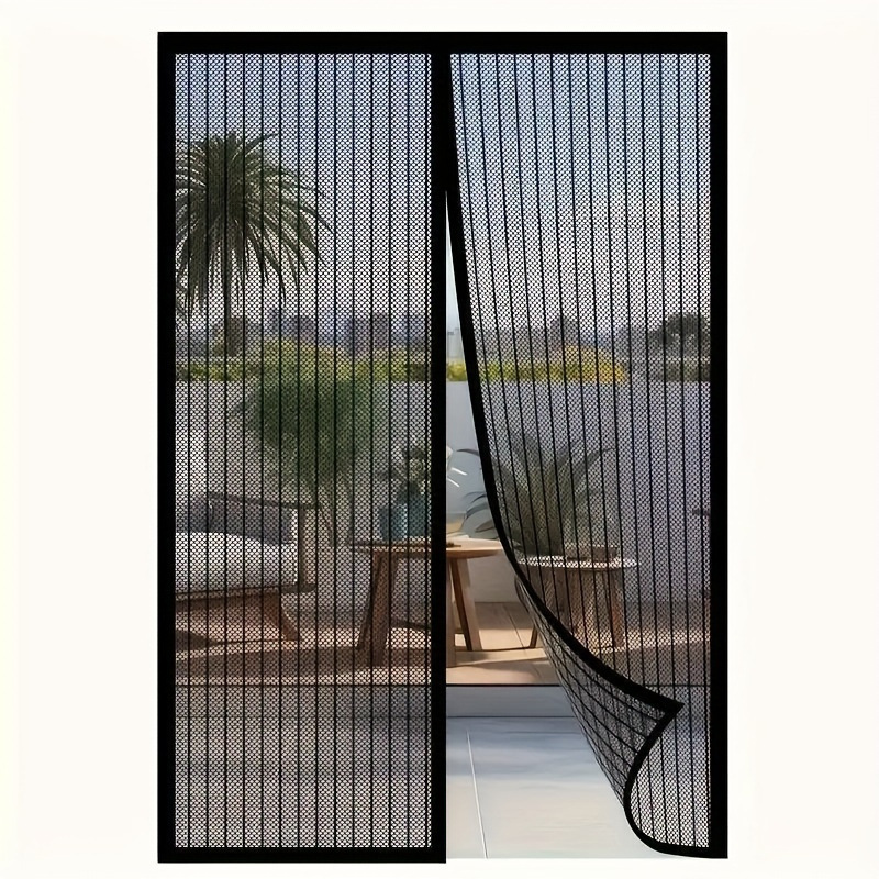 Door Curtain Magnetic Anti-mosquito Door Curtain Screen Door Window Anti-mosquito Door Curtain Punch-free Door Curtain Bedroom Shelter Curtain Door Curtain Summer