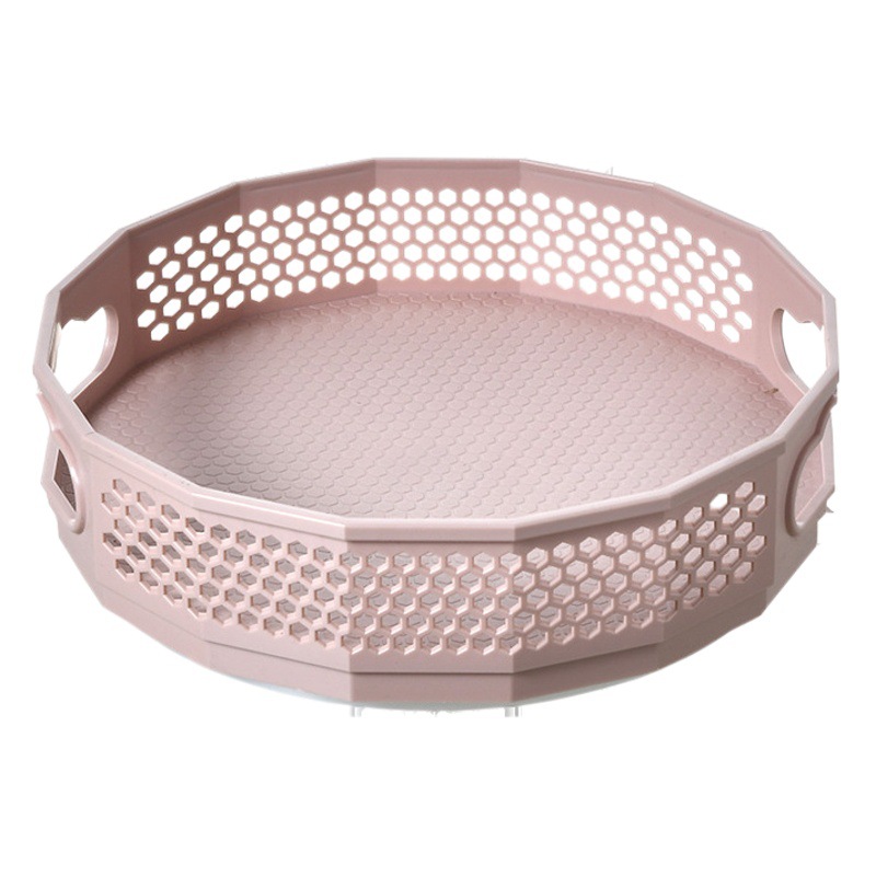 Rotating Seasoning Shelf Desktop Storage Box Household Storage Rack Bathroom Storage Basket Turntable Kitchen Storage Rack